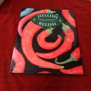 Hellish Relish Cookbook by Sharon Niederman, NWOT